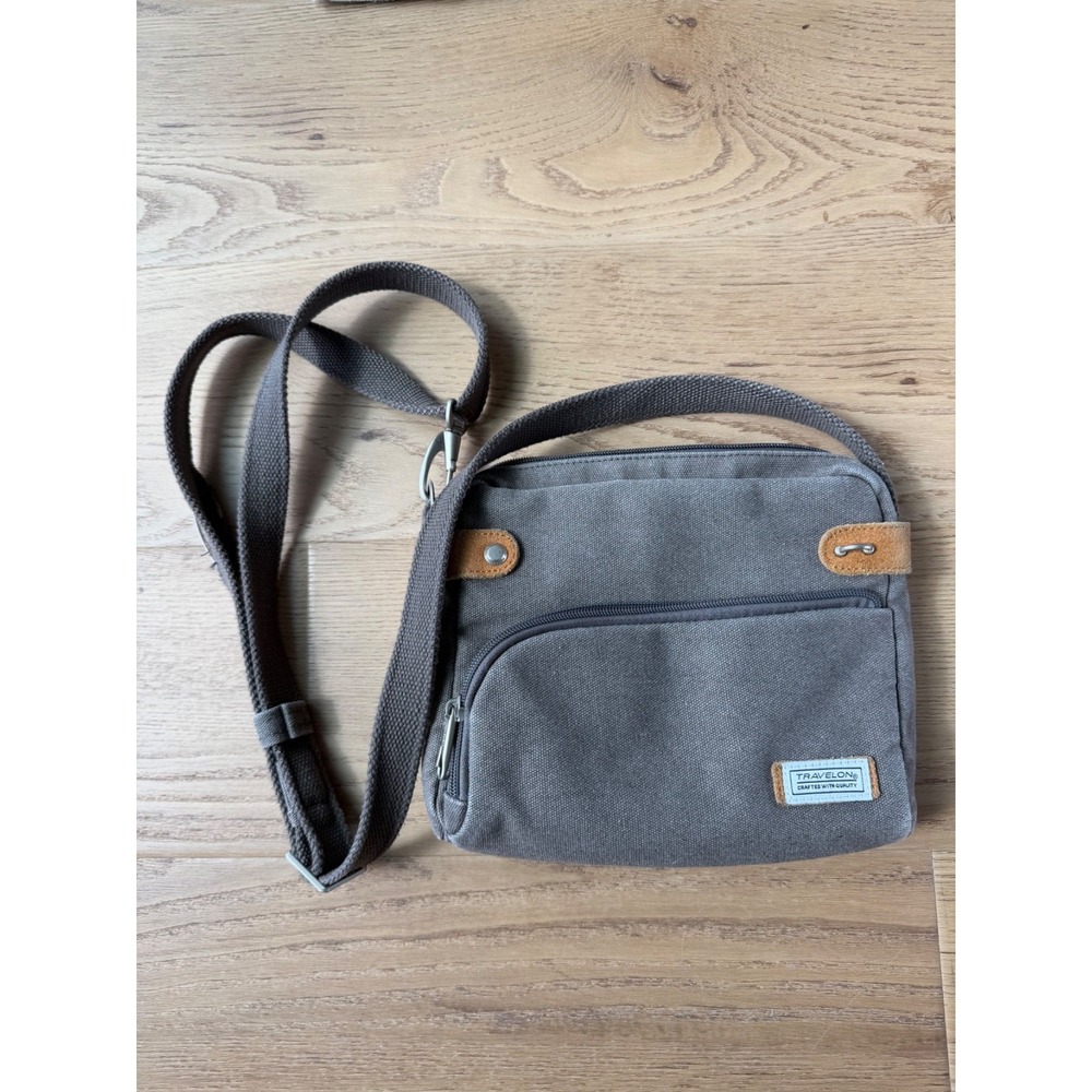 Travelon Heritage Anti-Theft Gorpcore Utility Unisex Medium Gray